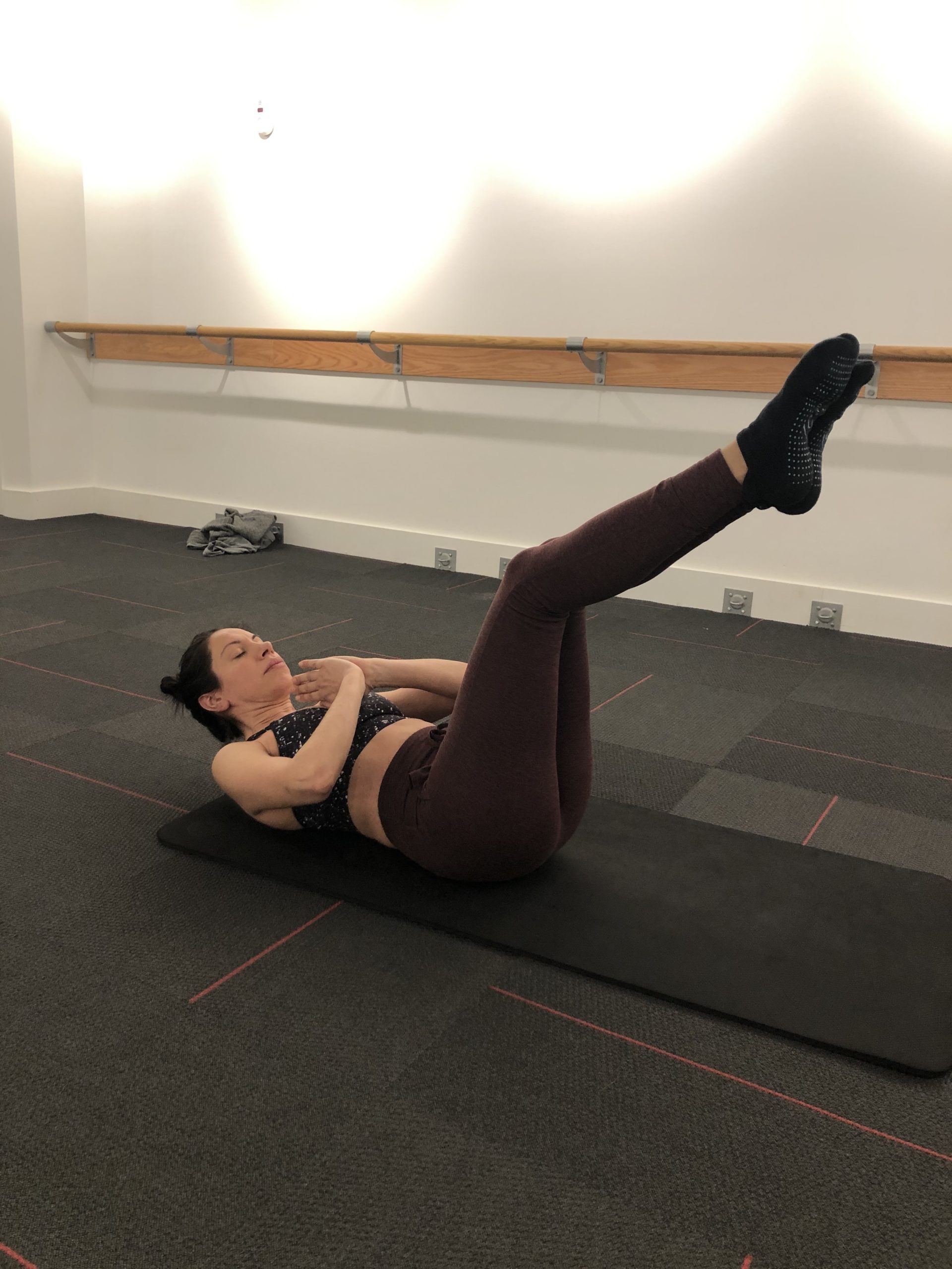 Woman laying down pose